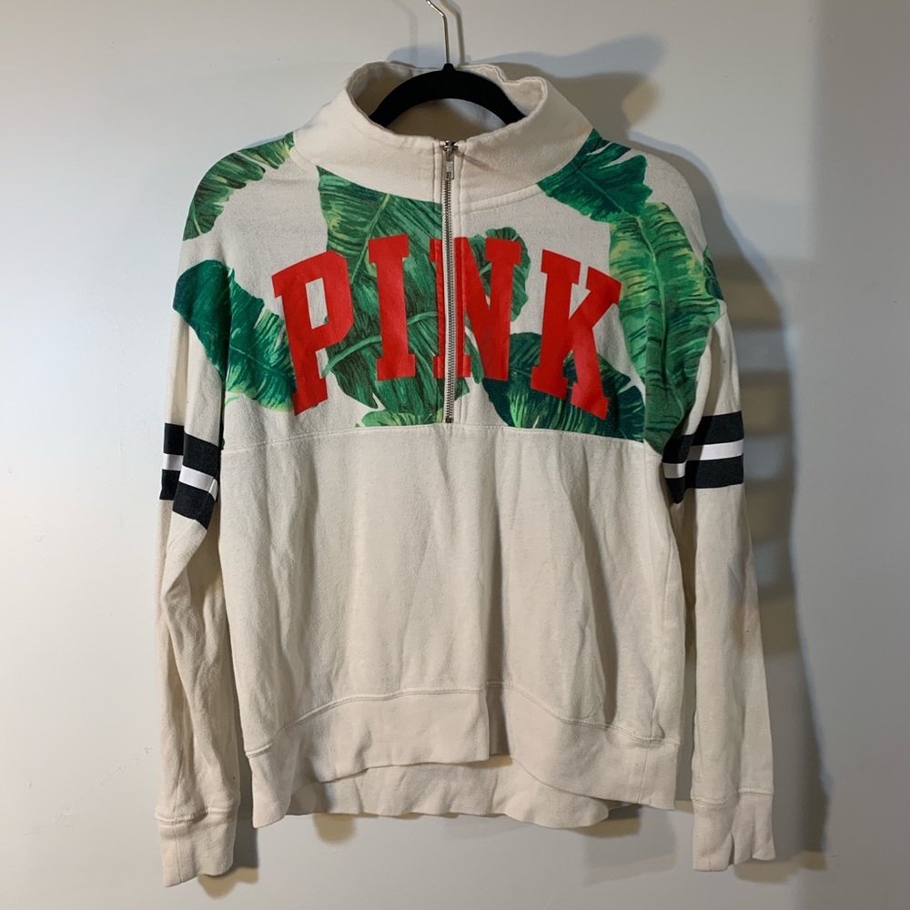 Pink 1/4 zip